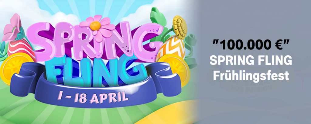 100.000 € Spring Fling frühlingsfest